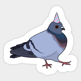 Birthday Pigeon Sticker